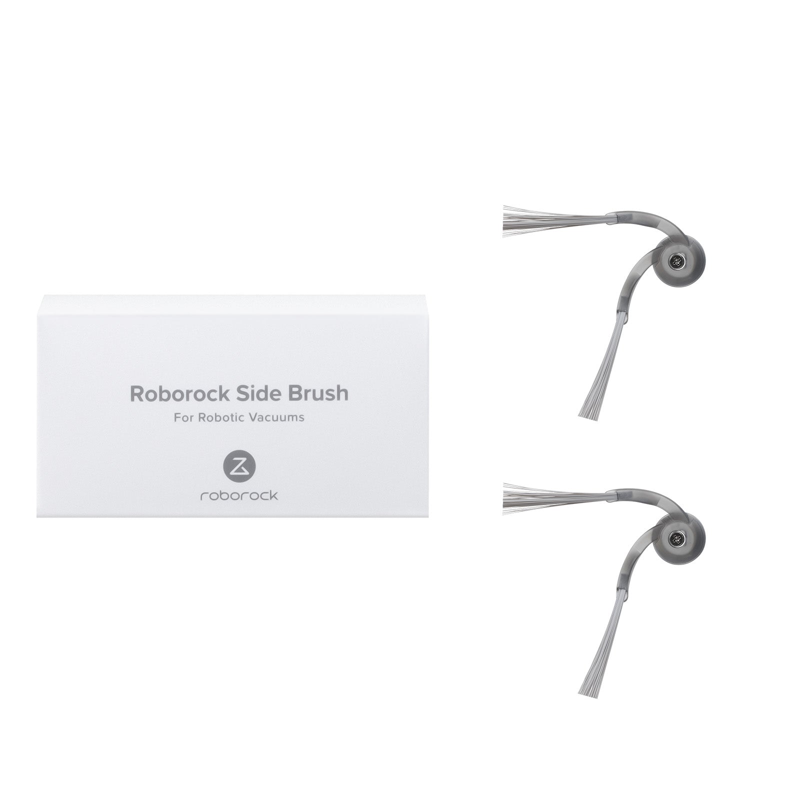 Roborock*2 Sidebørster til Roborock Qrevo Curv, Qrevo Edge,QV 35A, QV 35S, Qrevo S Pro, og Saros Serie
